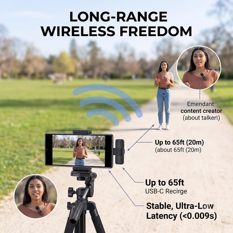 Wireless Lavalier Microphone M - đánh giá và giá Video Gaming & Esports Usd Acc
