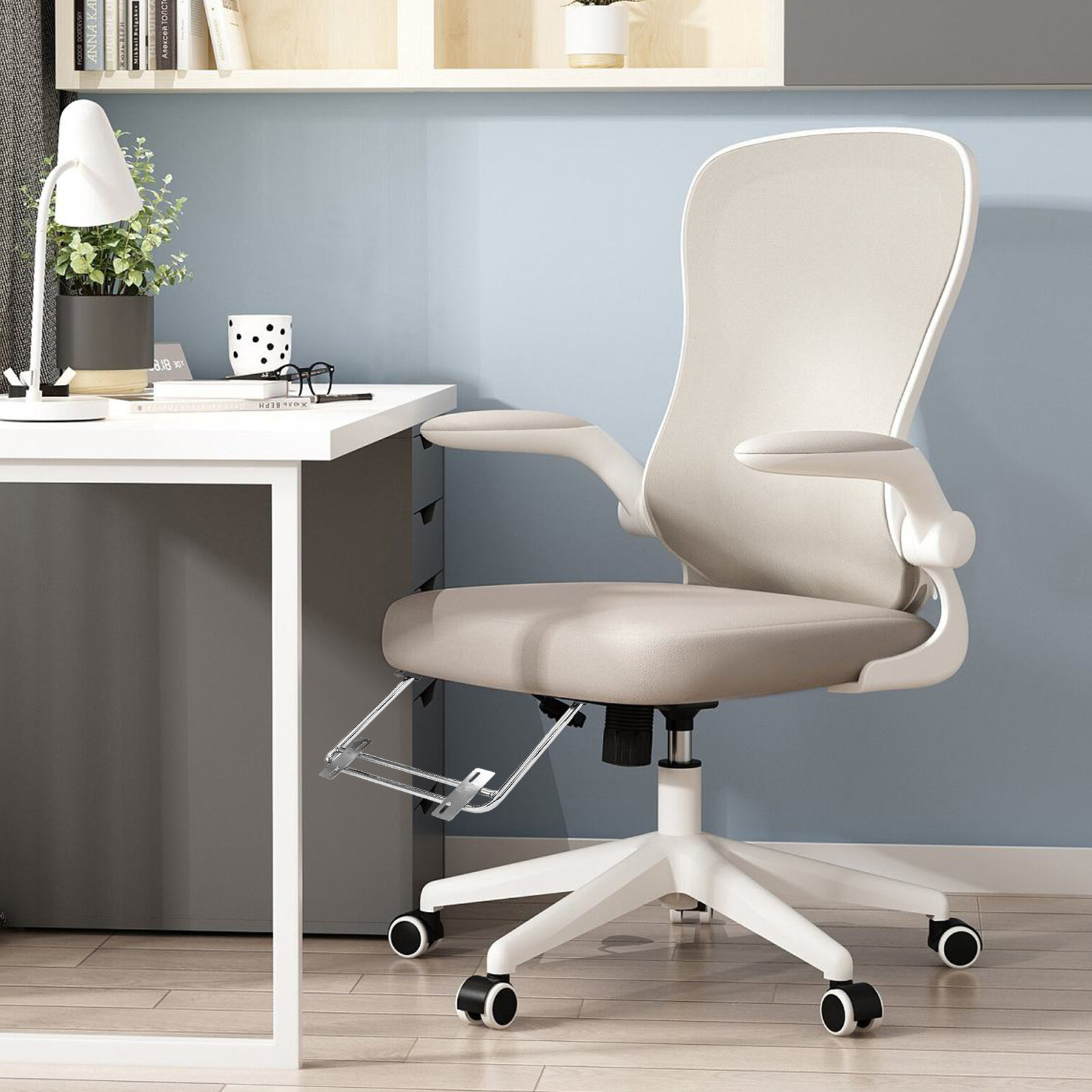 2Pcs Adjustable Retractable Fo - đánh giá và giá Footrest Under Desk
